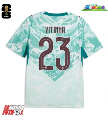 Portugal Vitinha #23 Segunda Equipación Mundial 2026 Manga Corta